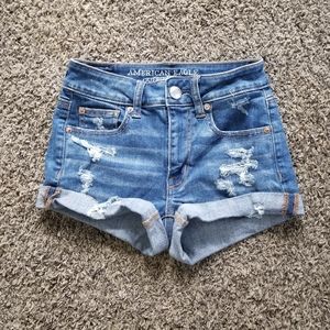 High waist shorts